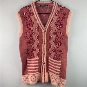 Super Seven Star Sweater Vest Size M
